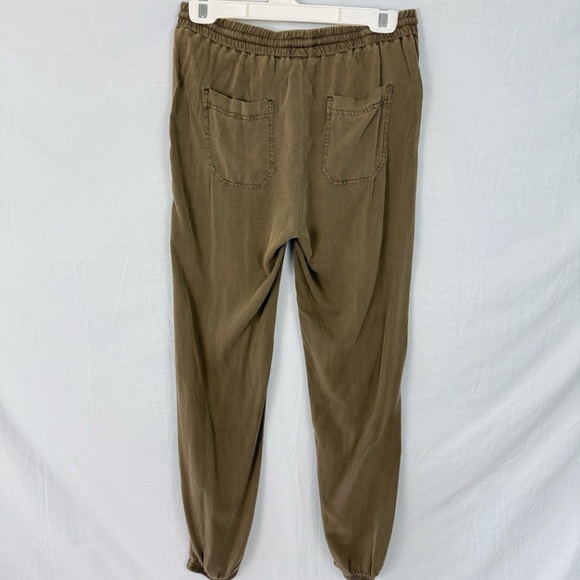 Rag Poet Green Khaki Joggers Size XS - Picture 8 of 16